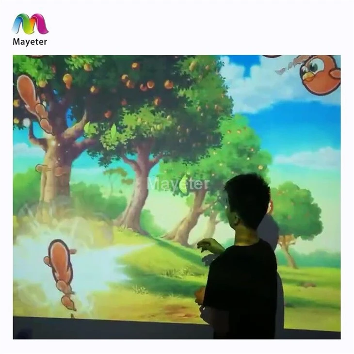 Indoor Wall Projection Interactive Wall Games