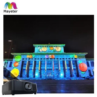 إسقاط الخرائط ثلاثية الأبعاد للمبنى الخارجي