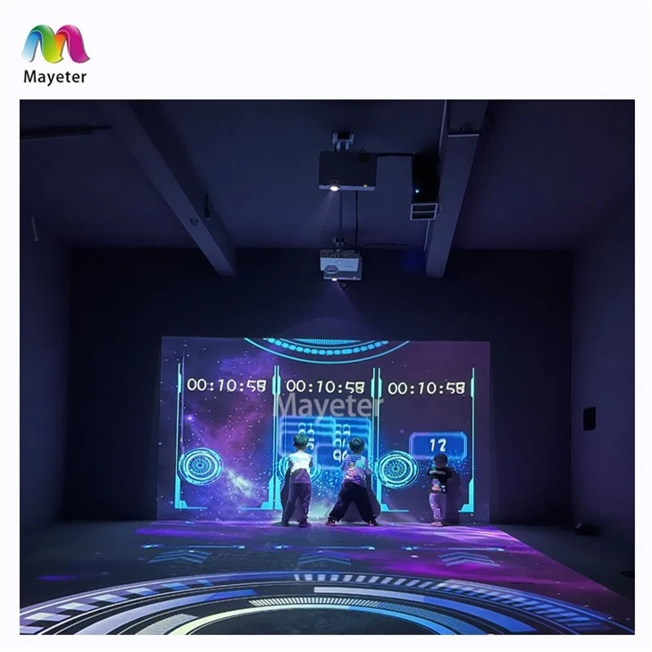 Interactive Floor System Projector Kids Game Kids Interactive Playground Interactive Projector